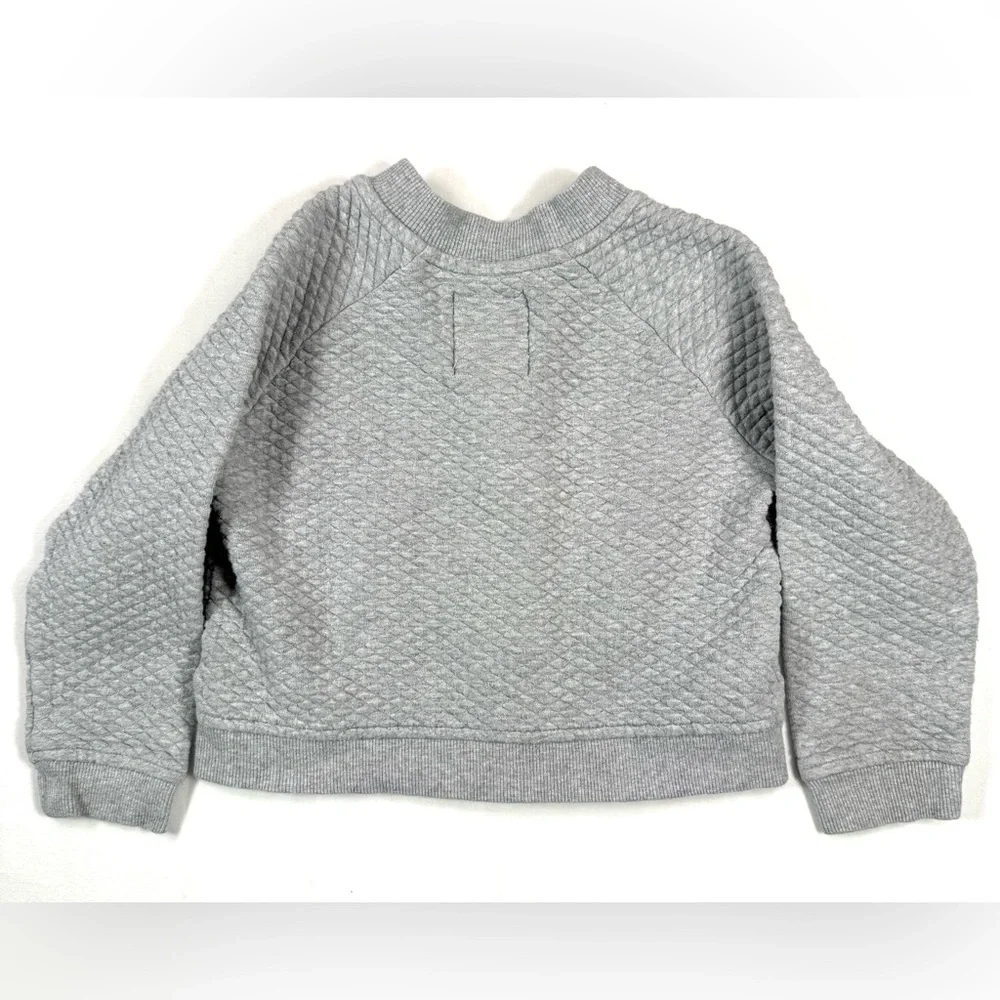 GYMBOREE Girls Sequin Patch Bomber Jacket S Hello Fries Smiley Face‎ Girly Fun